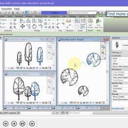 Create scalable Revit tree with custom plan & elevation