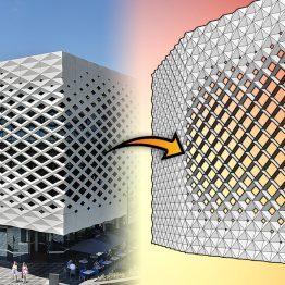 Dynamo Script: Create Adaptive Curtain Wall with Multiple Attractors