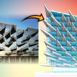 Dynamo Script: Create Randomized Facades with Adaptive Panels