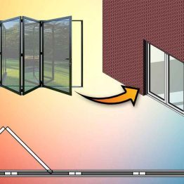 Fully Parametric Folding/Bi-fold Door for Revit
